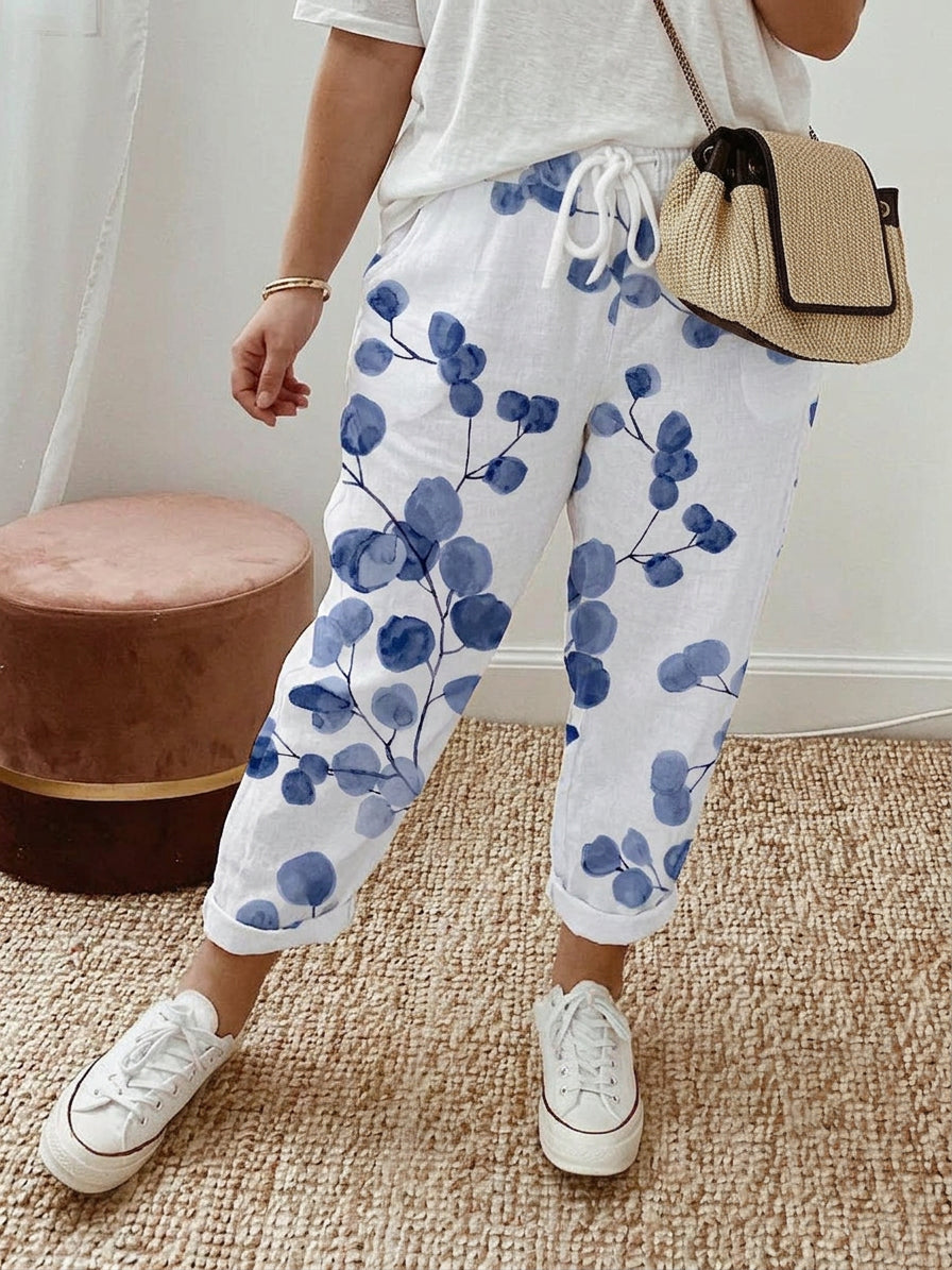 BLUEMORA – BOTANICAL RELAXED PANTS