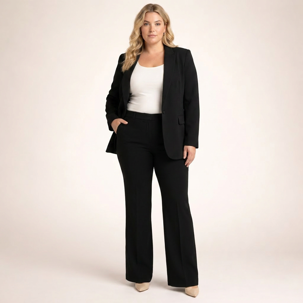 Vanessa | Elegant Suit Set with Flared Pants