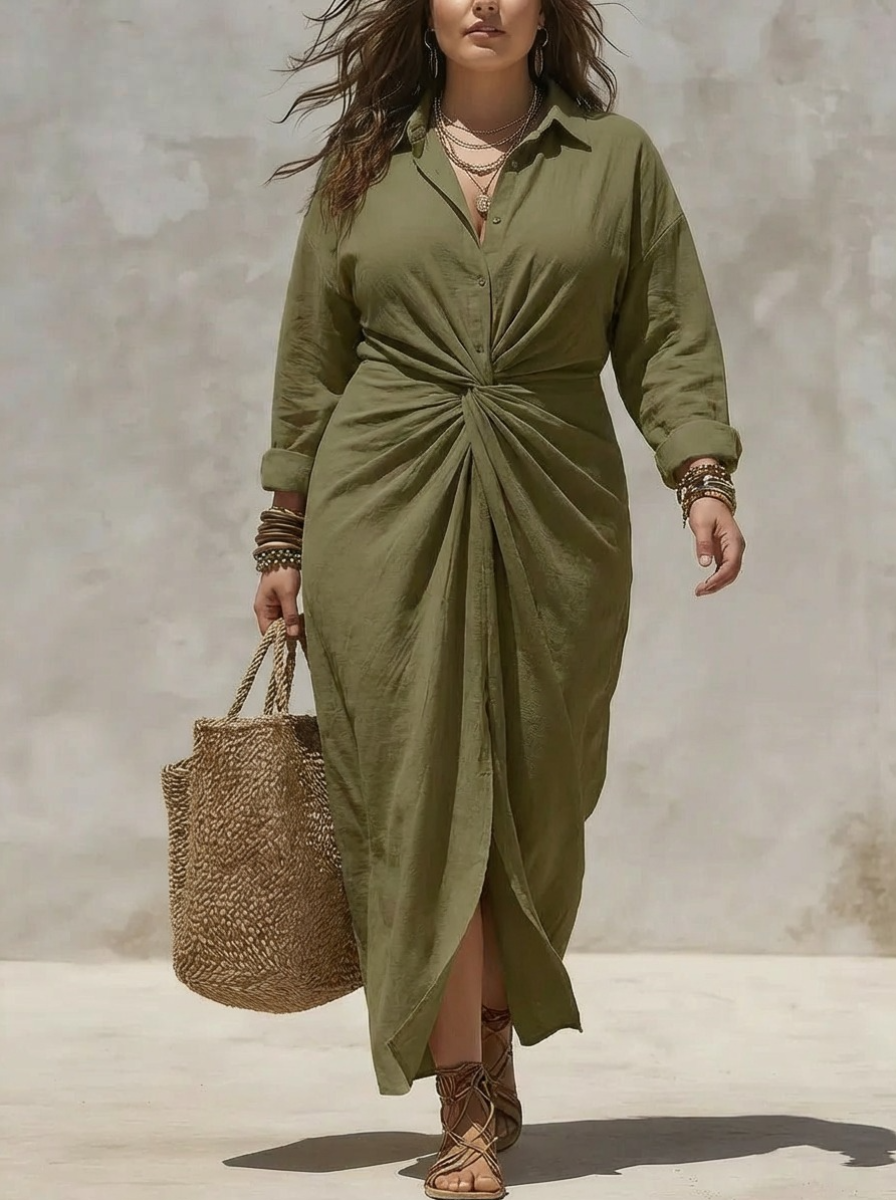Aria | Knot Maxi Dress